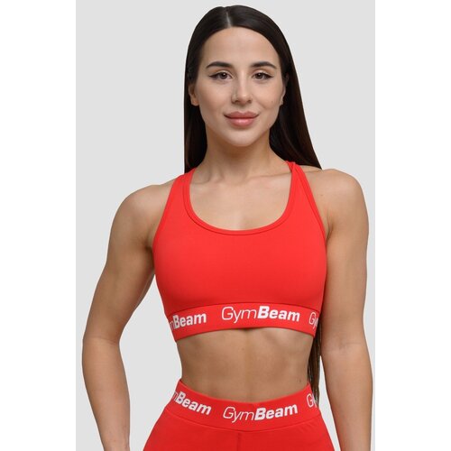 GymBeam Ženski grudnjak Simple Rouge Red Slike