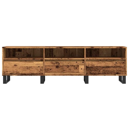 TV ormarić staro drvo 150x30x44,5 cm konstruirano drvo Smeđa Slike