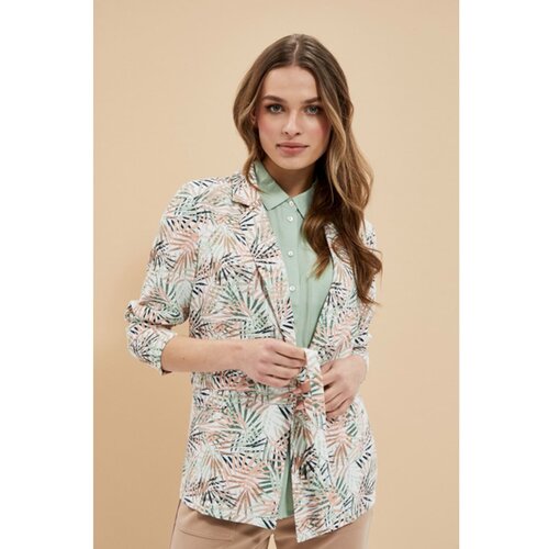 Moodo Tropical pattern blazer Cene