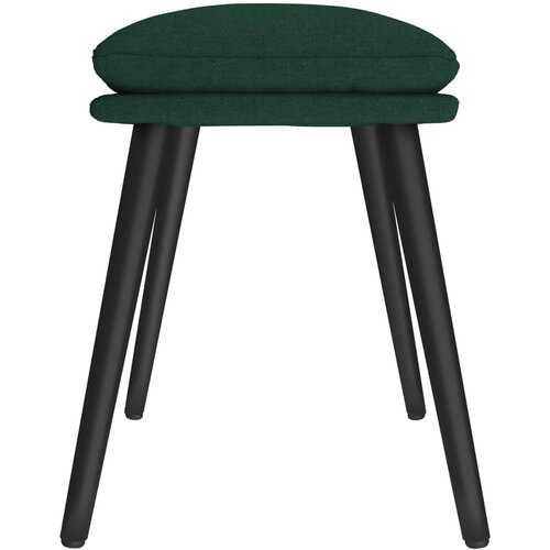  Tabure tamnozeleni 45 x 29,5 x 35 cm od tkanine Slike