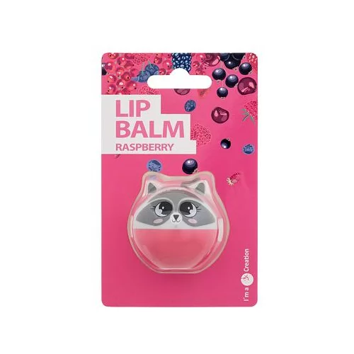 2K Cute Animals Lip Balm Raspberry balzam za ustnice 6 g