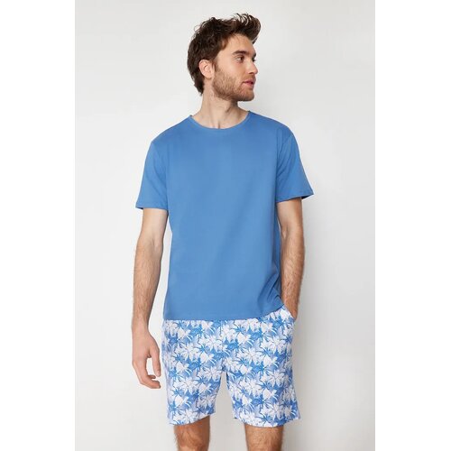 Trendyol Muški set pidžame Thmss21Pt0331, Plavi Cene