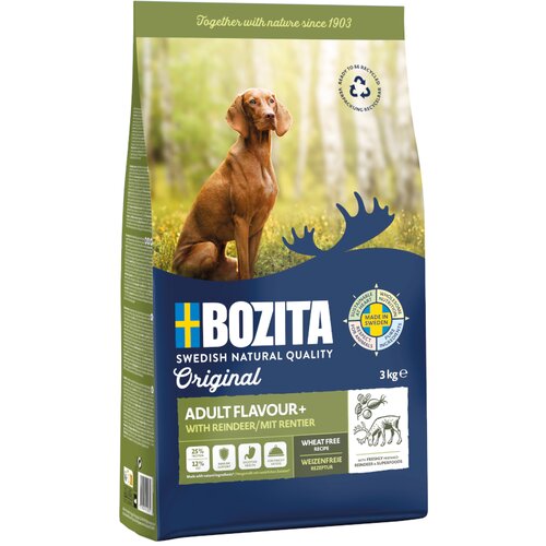 Bozita Original Adult Flavour Plus s mesom soba – bez pšenice - 2 x 3 kg Cijene