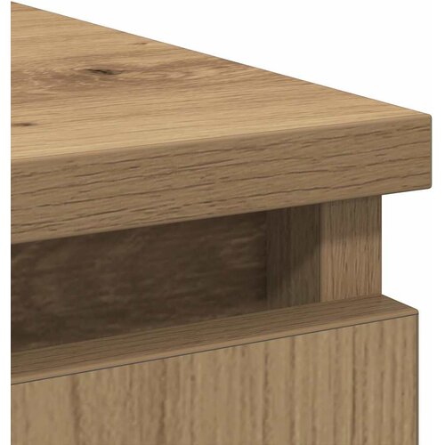  Komoda s ladicama Artisan hrast 71x35x84 cm izrađeno drvo Slike