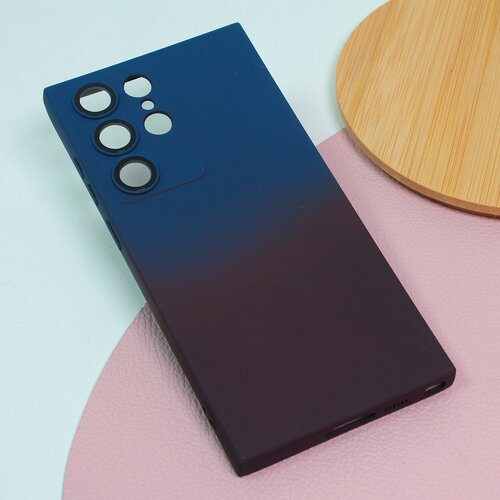 Teracell maska Rainbow Spring za Samsung S918B Galaxy S23 Ultra teget-bordo Slike