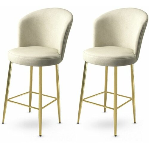 HANAH HOME alte - cream, gold creamgold bar stool set (2 pieces) Slike