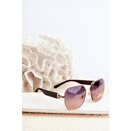 Kesi UV400 Women's Sunglasses - Dark Brown Cene