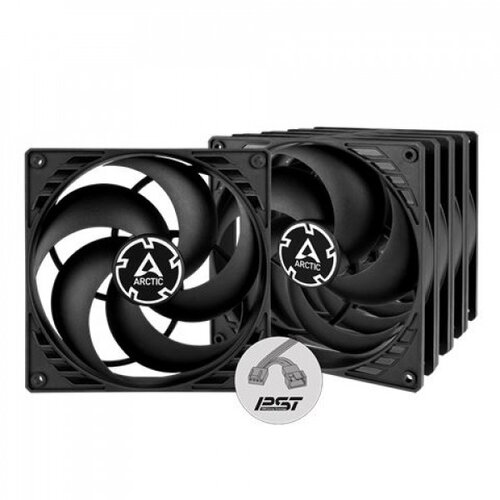 Arctic P14 PWM PST Set ventilatora za kućište, 5 komada, Crni Cene