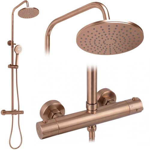 Rea Komplet za prhanje Parot Light Brush Copper Cene