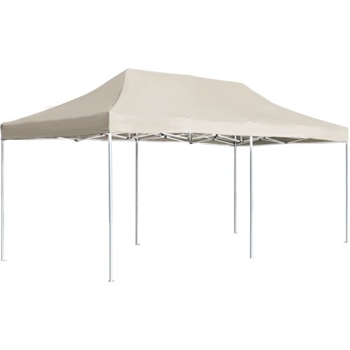 vidaXL Profesionalni šotor za zabave aluminij 6x3 m krem Cene