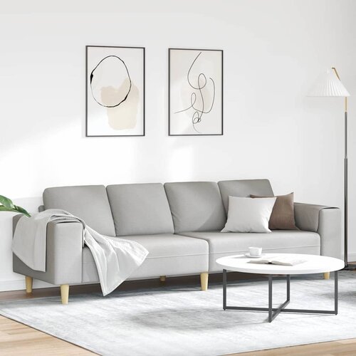  Kauč za dnevni boravak Oblačnosiva 250 x 77 x 76 cm Poliester Cijene