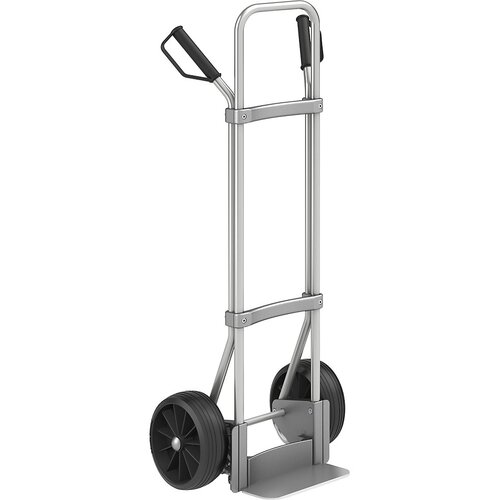 eurokraft pro aluminijast voziček za prevoz vreč, nakladalna površina šxg 280 x 140 mm, aluminij, pu-kolesa Cene
