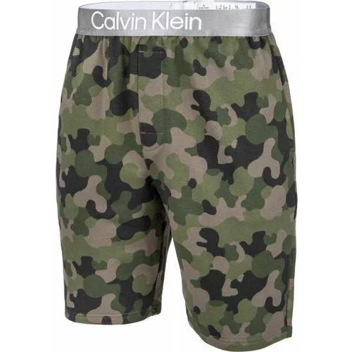 Calvin Klein SLEEP SHORT Muške kratke pidžama hlače, khaki, veličina