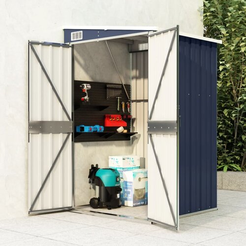 vidaXL vrtna lopa antracitna 118x100x178 cm jeklo Cene