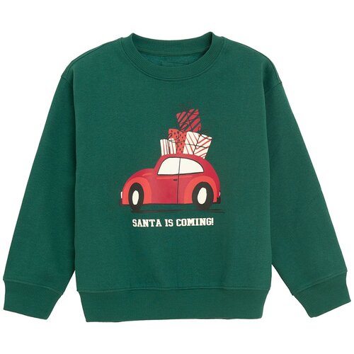 Cool club pulover DR CCB3111582 F zelena 128 Cene