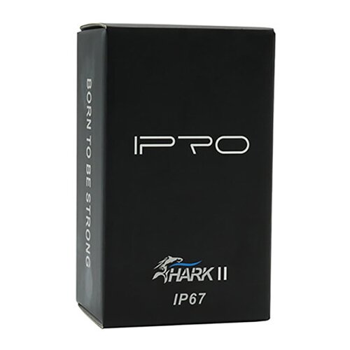 Ipro Shark II Mobilni telefon, 2G, GSM, DualSIM, IP67, 2500mAh, 32MB, Srpski, Crni Slike