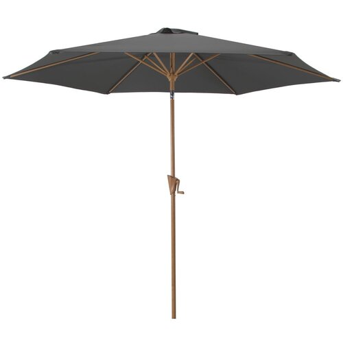 Rojaplast Tamno sivi suncobran &amp;oslash; 300 cm Wood &amp;ndash; Slike
