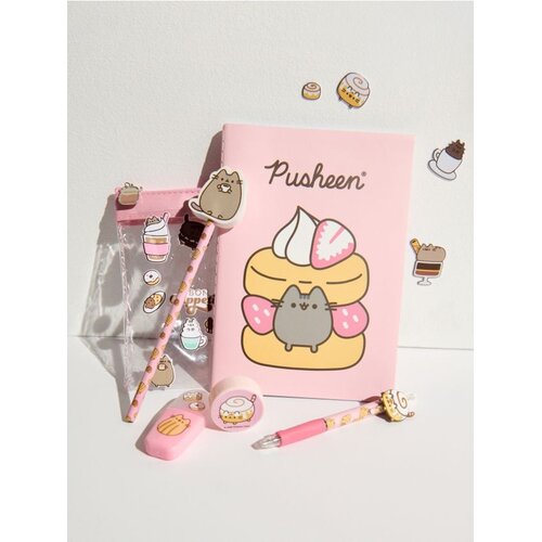 Sinsay Set &amp;scaron;kolskog pribora 7 pack Pusheen the Cat Slike