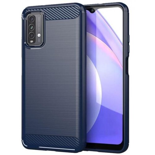 Xiaomi poco M3 / redmi 9T &amp;quot;carbon&amp;quot; za&amp;scaron;titna maskica, plava Slike