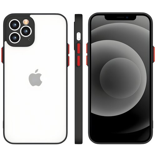IZMAEL.eu Silikonska fleksibilna futrola Milky Case za Apple iPhone 12 Pro Max - Crna Cene