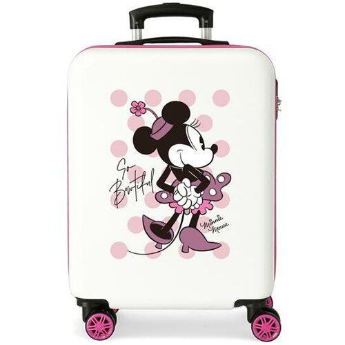  dečiji kofer SO BEAUTIFUL DISNEY Minnie | bela | ABS Cene
