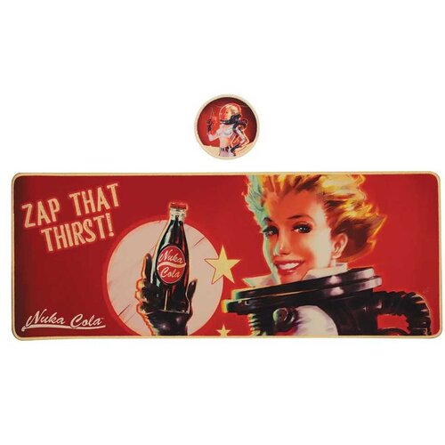 Fallout XL podloga za sto i podmetač Nuka-Cola, 800 x 300 mm Slike