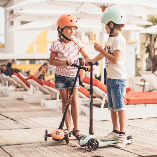 Scoot&amp;amp;Ride&amp;reg; Kaciga za decu Lemon/ S-M Slike