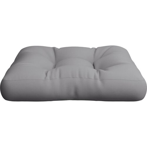  Jastuk za palete sivi 60 x 60 x 12 cm od tkanine Slike