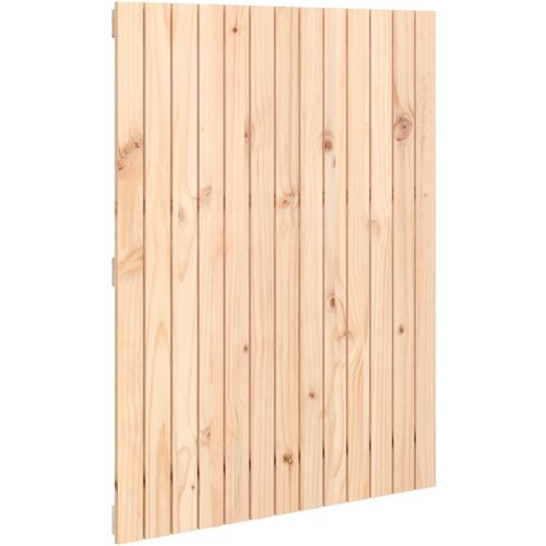 VidaXL Stensko posteljno vzglavje 82,5x3x110 cm trdna borovina, (20727026) Slike