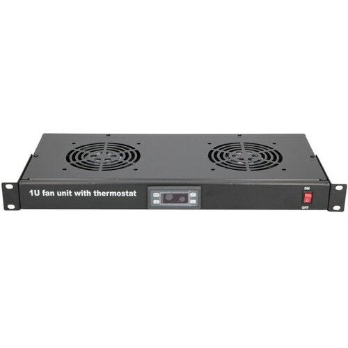 MAXPRO LINE Ventilacioni panel-polica, dva ventilatora i termostat, 1U Cene