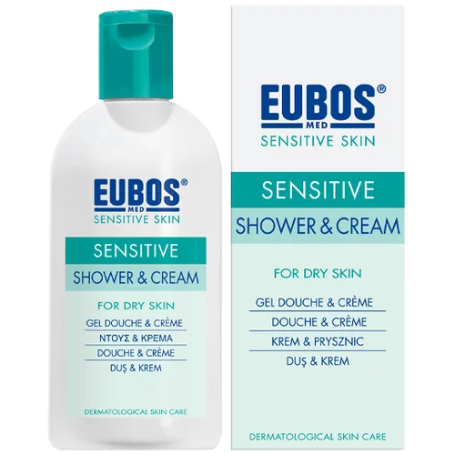 Eubos Sensitive Shower & Cream, kremni losjon za prhanje