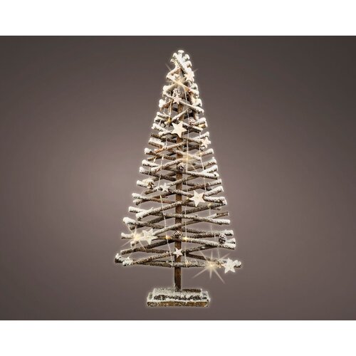 Lumineo dekorativna figura jelka 30 led/ ratan Cene