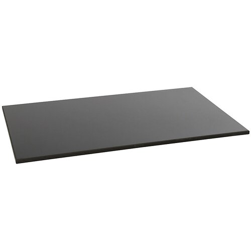 eurokraft pro Polica, gladka, DxŠ 1015 x 620 mm, iz MDF-plošče, črne Cene
