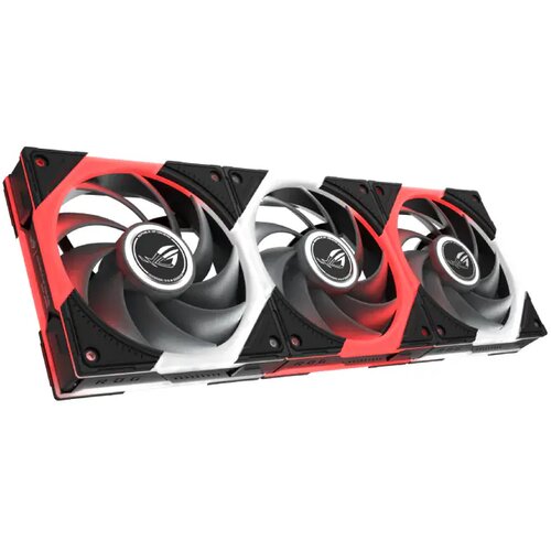 Asus rog eurux GR120 fan argb black 3IN1 crni ventilator Slike