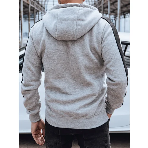 DStreet Men's hoodie light gray