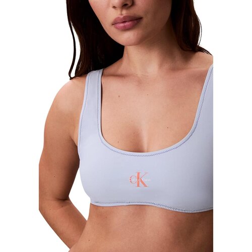 Calvin Klein Jeans Kopalke ločene BRALETTE LV00Q61100 Modra Cene