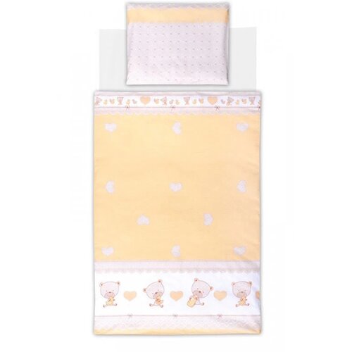 Baby Textil textil posteljina za krevetac baby bear narandžasta, 80x120 cm 3100023.1 Slike