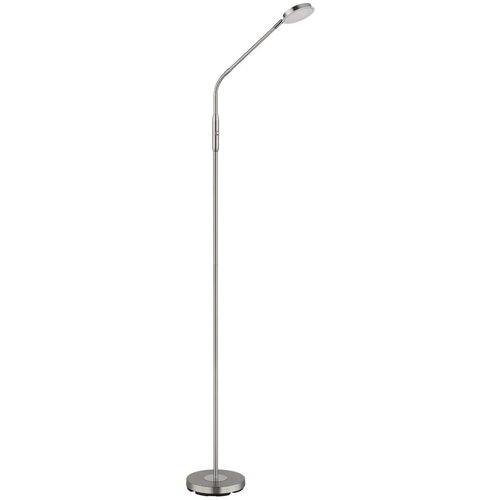 Globo 58504SN - LED podna lampa SILVIO sa dodirnim prigu&amp;scaron;ivačem LED/6,5W/230V mat hrom Slike
