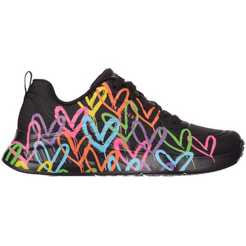 Skechers ženske patike uno lite, crne Cene