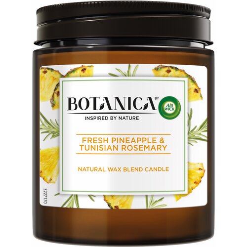  Airwick Botanica Fresh Pineapple & Tunisian Rosemary Natural Wax Blend Candle 205g Cijene