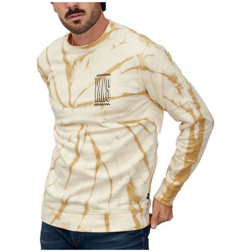 Vans Majice z dolgimi rokavi TALL TYPE TIE DYE CREW Bež Slike