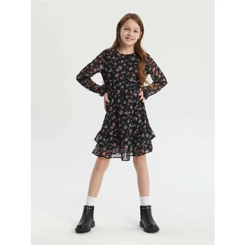 Sinsay haljina s cvjetnim uzorkom za djevojčice 4640Z-MLC