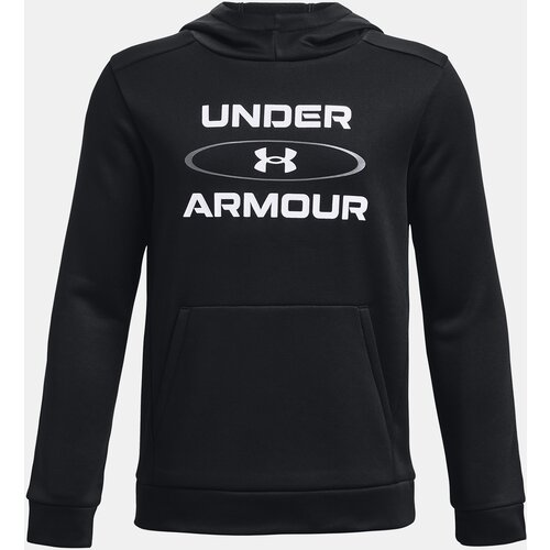 Under Armour Sweatshirt UA Armour Fleece Graphic HD-BLK - Guys Slike