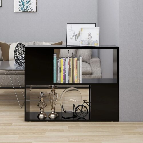 TV ormarić crni 80 x 24 x 63 cm od konstruiranog drva Cene