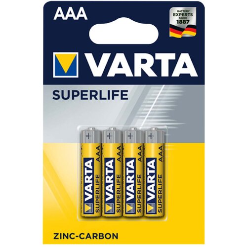 Varta cink-karbon baterije AAA VAR-R03/4BL Cene