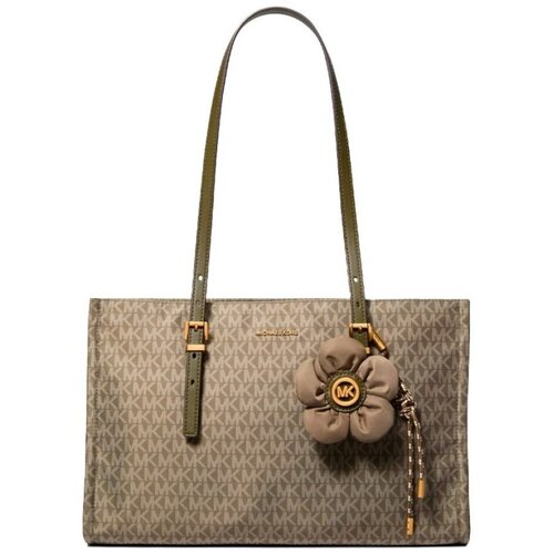 Michael Kors Torbe 30t6a6zt8c Md Ew Tz Tote W Charm Kostanjeva Slike