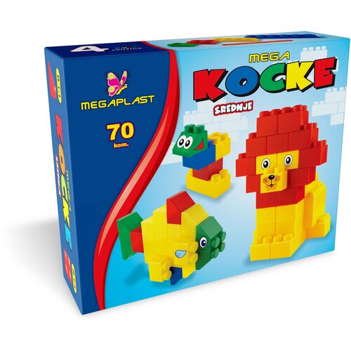MEGA kocke - 70 komada Cene