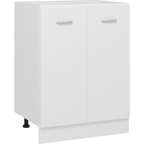 The Living Store Spodnja omarica bela 60x46x81,5 cm iverna plo&amp;scaron;ča - Spodnja Omarica, (21432033) Slike