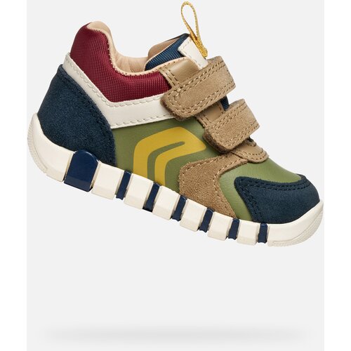 Geox Boys' First Steps Iupidoo Khaki - Boys Cene