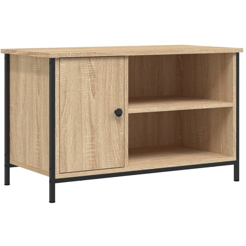 Maison Chic TV omarica - TV stojalo - Televizijska omarica sonoma hrast 80x40x50 cm inženirski les, (21699161) Slike